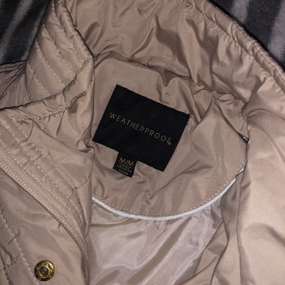 Tan Weatherproof Coat - Picture 3 of 8